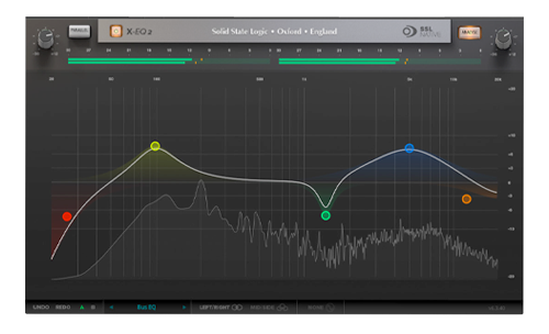 Solid State Logic SSL X-EQ 2